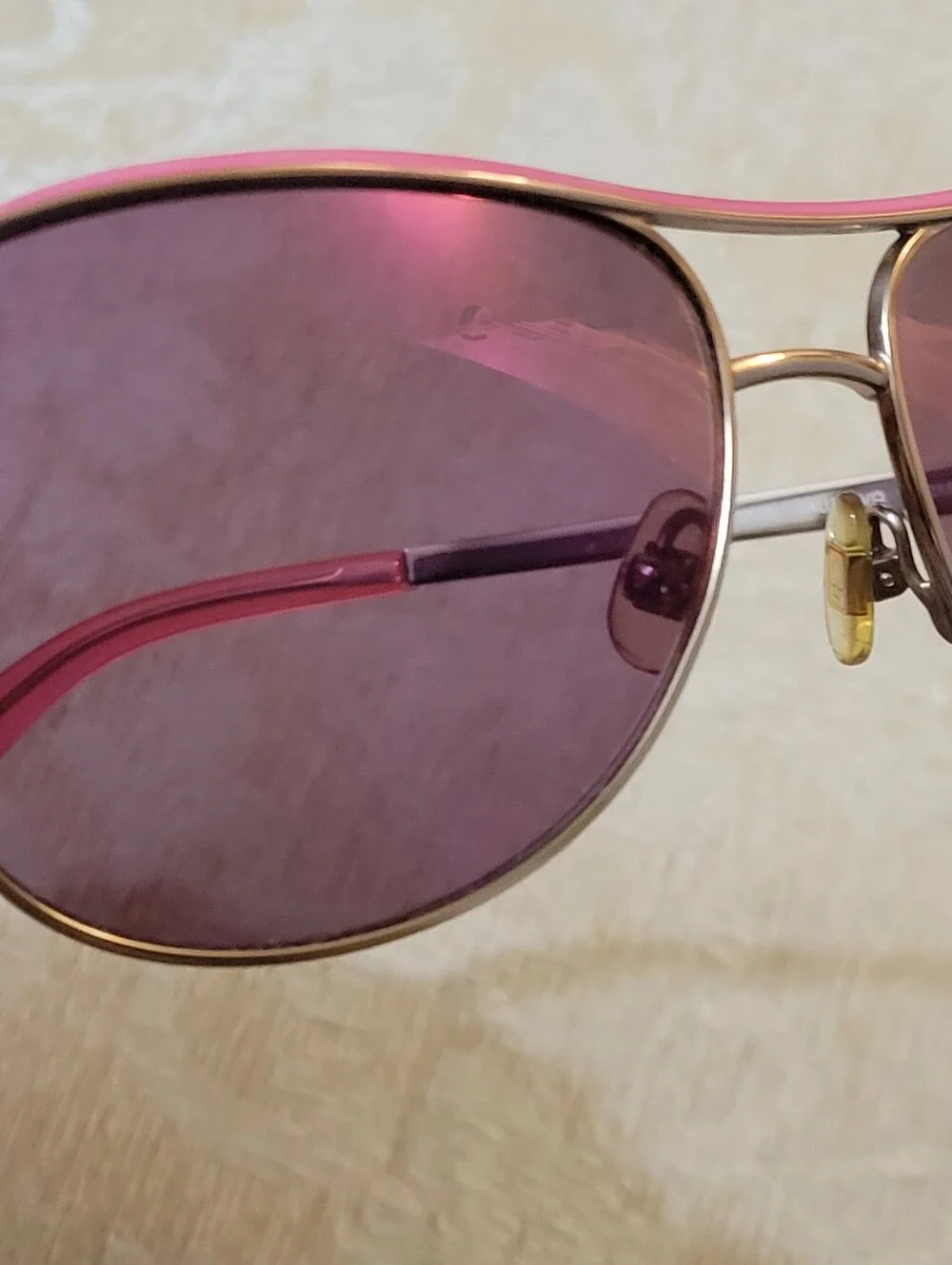 KATE SPADE DUSTY AVIATOR SUNGLASSES